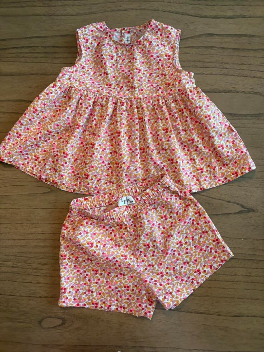 il Gufo Toddler Girl's 2 pc. Short Set 36 M